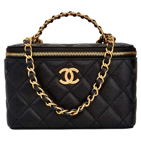 black chanel logo purse|black chanel purse for sale.